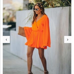 Vici Naples surplus pleated romper